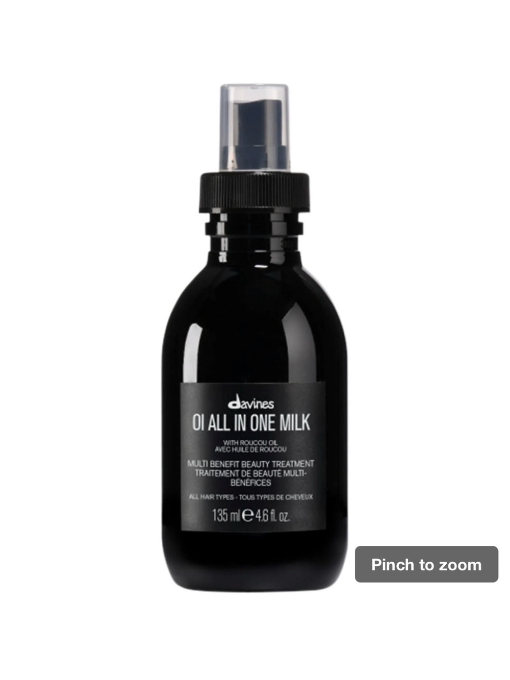 Davines OI All In One Milk – Black bottle